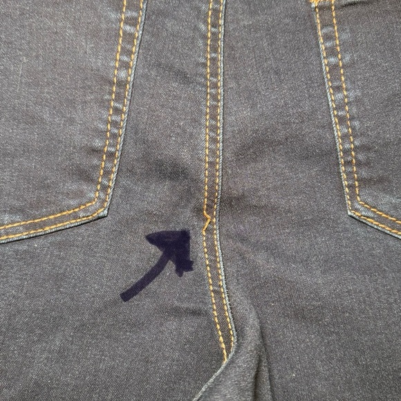 INC International Concepts Curvy Fit Skinny Leg Cropped Denim Jean Size 12 - Picture 9 of 10